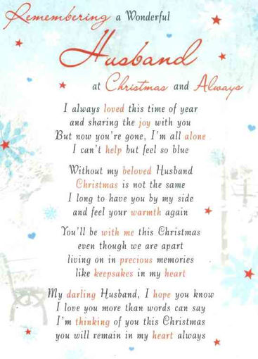 Picture of LOVING MEMORY - HUSBAND